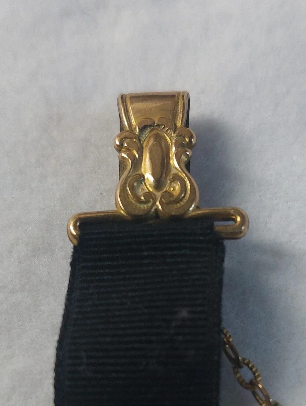 Vintage Victorian Watch Fob With Watch-Winding Commemorative Award, Gold-filled